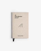 Load image into Gallery viewer, The Three Question Journal - Linen