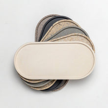 Load image into Gallery viewer, Upcycled Oval Tray: Coffee Bean Husk