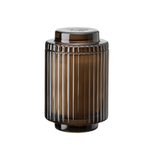 Load image into Gallery viewer, Aurélie Reeded Glass Candle: Santal Himalayen - (M)