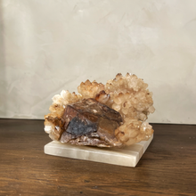 Load image into Gallery viewer, Rose Quartz Hematite Large Cluster