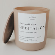 Load image into Gallery viewer, Meditation Candle