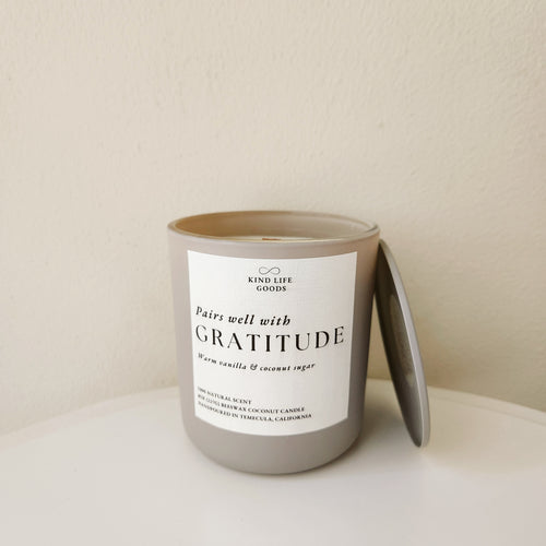 Gratitude Candle