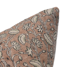 Load image into Gallery viewer, Noelle Block Print Pillow Cover