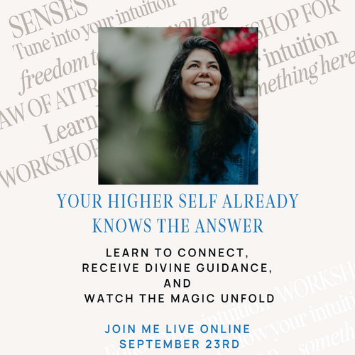Unlock the Power of Your Intuition 9.23 10 am PST