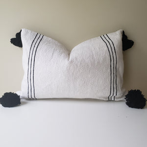 Handcrafted Pompom Pillow