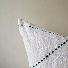 Load image into Gallery viewer, Cream &amp; Black Neutral Pillow