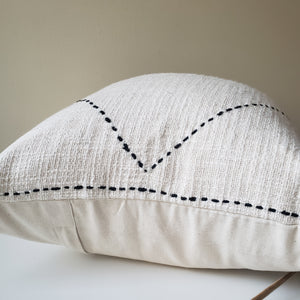 Cream & Black Neutral Pillow