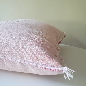 Soft Pink Sabra Silk Pillow