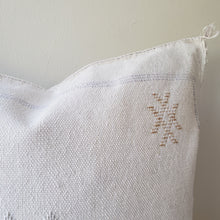 Load image into Gallery viewer, White Oat Sabra Silk Pillow