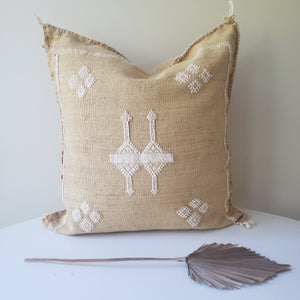 Desert Sand Sabra Silk Pillow