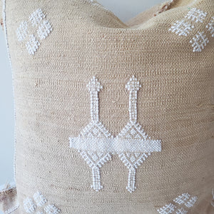 Desert Sand Sabra Silk Pillow