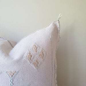 Blush Pink Sabra Silk Pillow