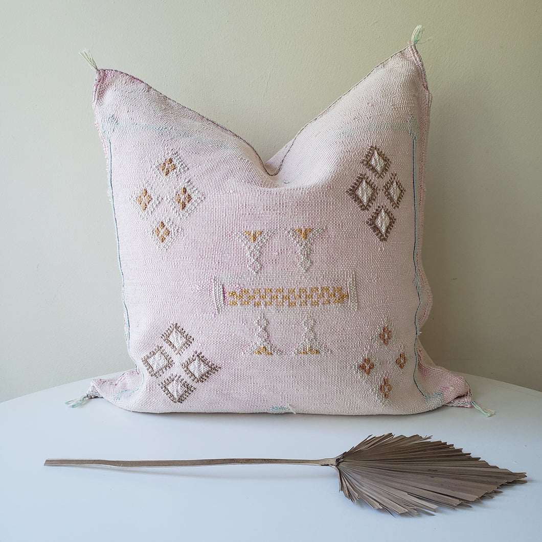 Pink Passion Sabra Silk Pillow Cover