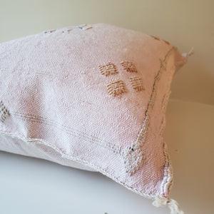 Dreamy Pink Sabra Silk Pillow