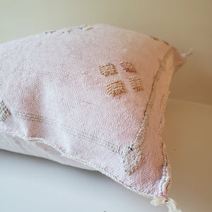 Dreamy Pink Sabra Silk Pillow