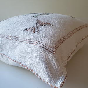 White Moon Sabra Silk Pillow