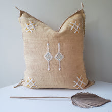 Load image into Gallery viewer, Harvest Gold Sabra Silk Pillow Cover