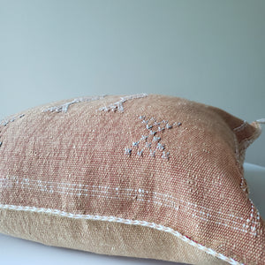 Terracotta Sabra Silk Pillow