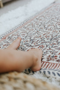 Yahli-Cotton Dhurrie Rug