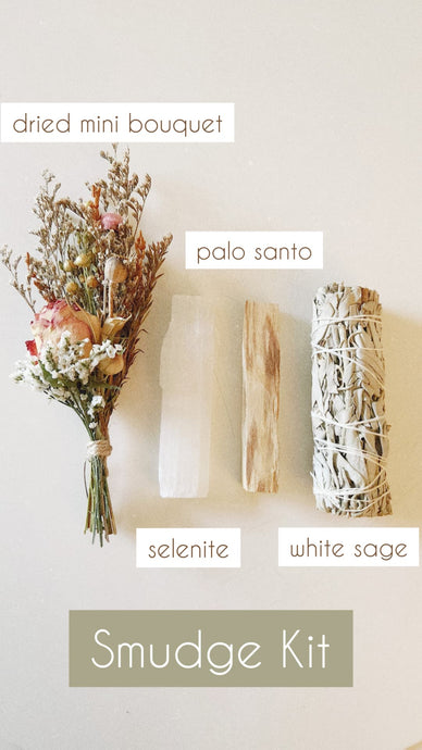 Floral Smudge Kit