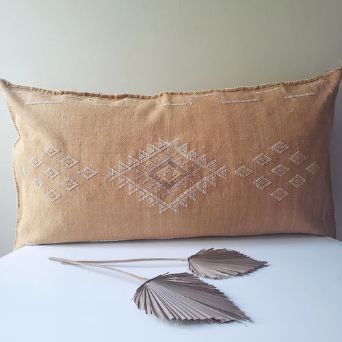 Light Terracotta Sabra Silk Lumbar