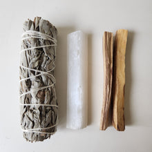 Load image into Gallery viewer, White Sage &amp; Palo Santo Kit