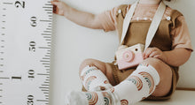 Load image into Gallery viewer, Wood and Canvas Growth Chart