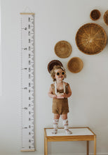 Load image into Gallery viewer, Wood and Canvas Growth Chart