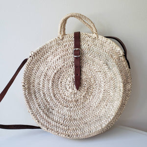 French Straw Basket