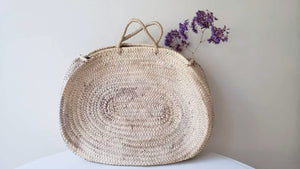 Oval Straw Basket