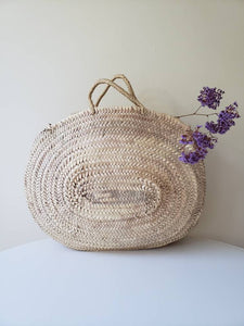 Oval Straw Basket