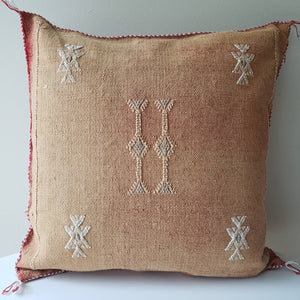 Dreamy Caramel Sabra Silk Pillow
