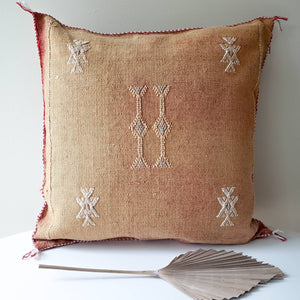 Dreamy Caramel Sabra Silk Pillow