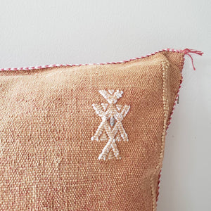 Dreamy Caramel Sabra Silk Pillow