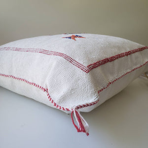 Ivory White Sabra Silk Sabra Silk Pillow