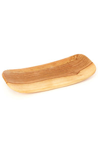 Wild Olive Wood Butter Dish